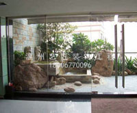 陽臺(tái)瀑布噴泉