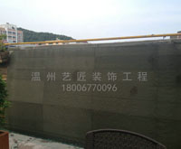 大理石水景背景墻