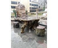 仿真樹(shù)樁水泥坐凳