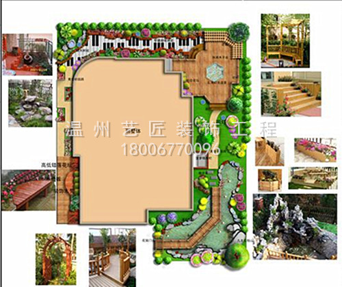 別墅花園設(shè)計(jì)平面圖
