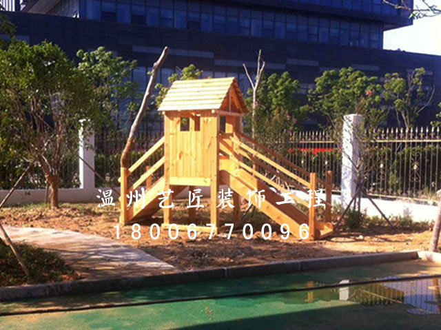 象山·大目灣幼兒園防腐木木屋